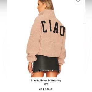 Pullover teddy sweater Revolve